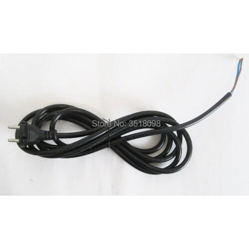 Cable 2X1.5 square meter PVC Europe two pins length 3M