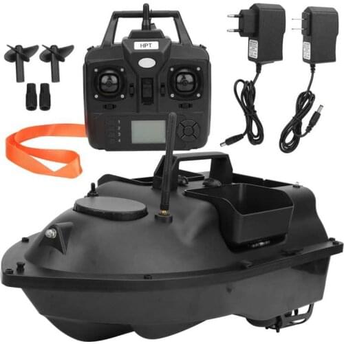 Intelligent Remote Control Fish Feeder 500m GPS Location Fishing Bait Boat 100-240V Fishing Boat Fishing Accessory