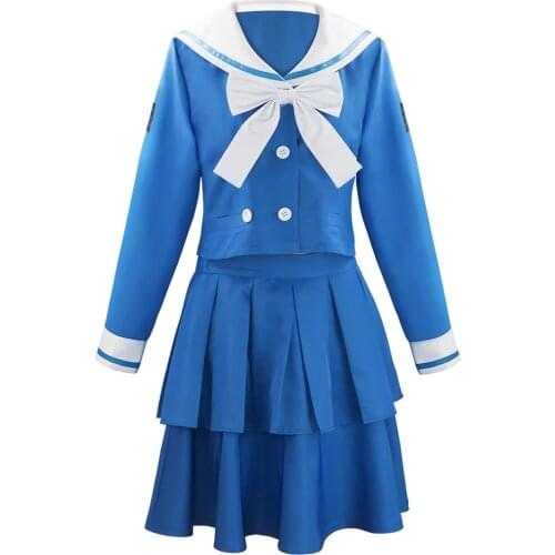 New Danganronpa V3 Tenko Chabashira Cosplay Costume Japanese Game Sailor School Uniform Suit Outfit Anime Cosplay Clothes Set
