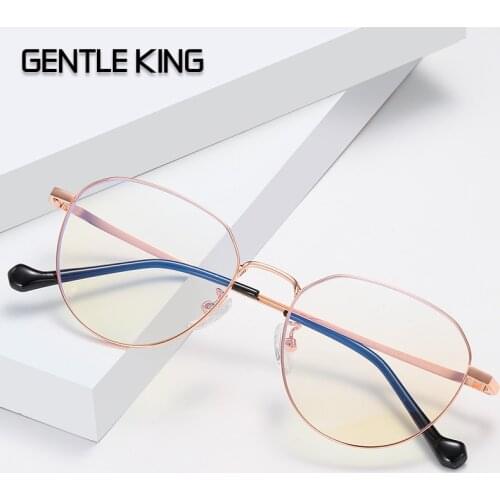 GENTLE KING Computer Glasses Square Rays Radiation Gaming Eyewear Unisex Anti Blue Light Glasses Women Optical
