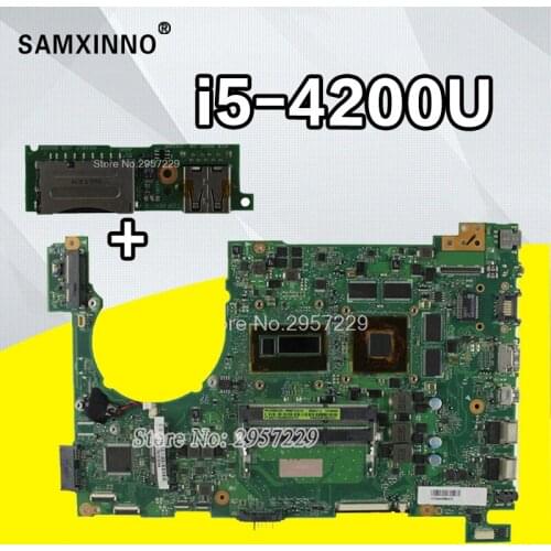 Send board+N550LF Motherboard i5-4200U GT745M For Asus Q550LF N550LF laptop Motherboard N550LF Mainboard N550LF Motherboard