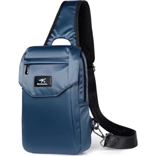 ​High Quality Oxford Men Casual Chest Bag Durable Male Crossbody Messenger HandBag Fashion Mens Travel Shoulder Sling Bags