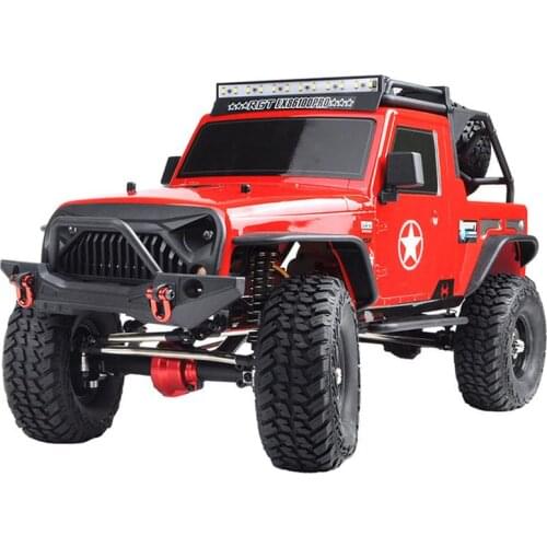 RGT EX86100 PRO 1/10 Off-Road Climbing Car RC Truck Toy Remote Control Car Toys For Children Gifts - Red KIT Version