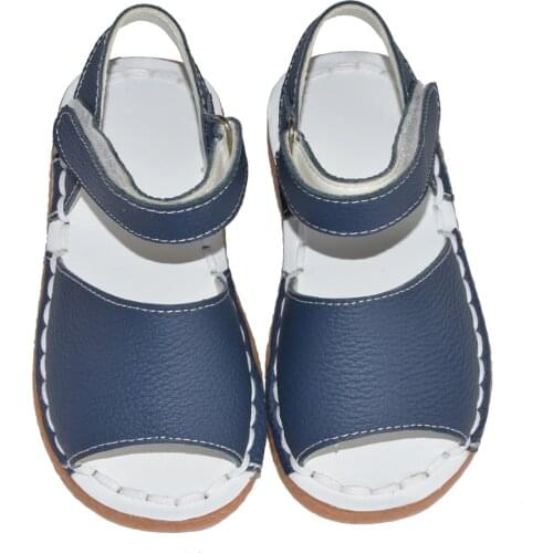 Baby girls sandals 2019 summer kids pink white navy classic for little girls toddler shoes handsewing chaussure plain sandals