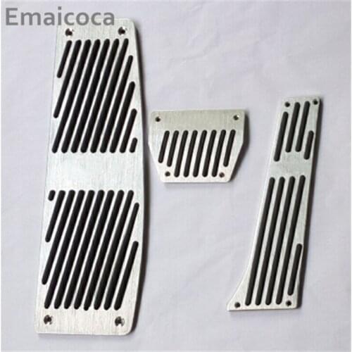 Car styling Aluminum alloy FootRest Fuel Gas Brake Pedal case For BMW 1 2 3 4-series F30 F31 F34 F35 316 318 328 320 335 2014-16