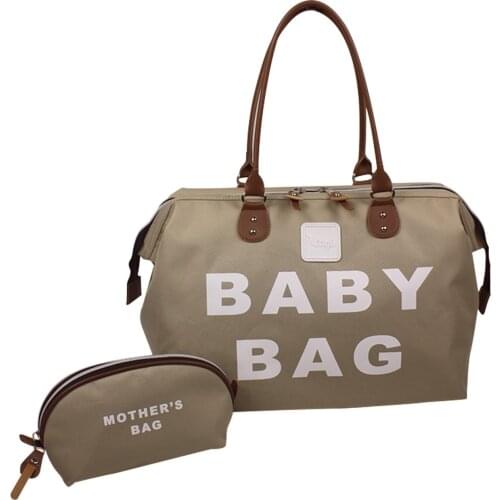 Alone Mommy Bag Mother Baby Care Bag Black Thermal Compartments Waterproof Fast Shipping