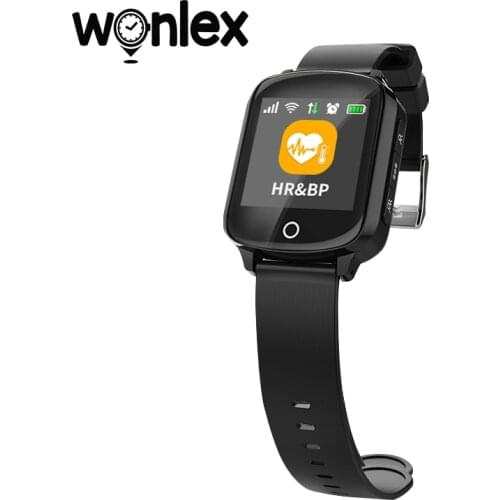 Wonlex EW200S Smart-Watches 2G GPS Location Anti-lost Tracker Elderly Care Fall Down Alarm Blood Pressure Heart Rate Sport Watch