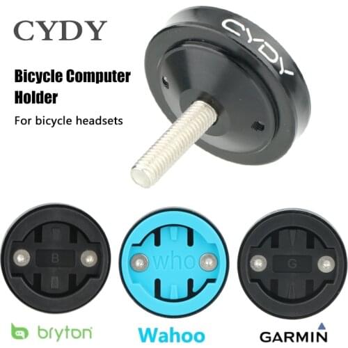 CYDY Garmin Edge 25 130 200 800 520 810 820 1000 910XT gps Bicycle Computer Holder MTB Cycling Bike Bryton speedometer stand