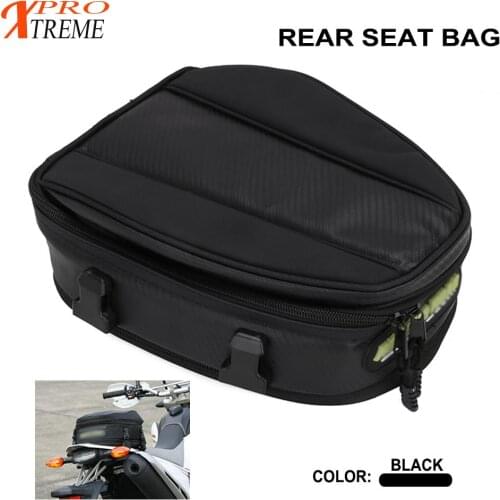 Motorcycle Waterproof Tail Bag Multi-Functional Durable Rear Motocross Seat Bag High Capacity Rider Backpack Sport Pack Moto