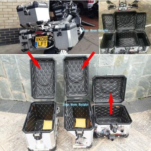 Rear Luggage Box Inner Container Tail Case Trunk Side Saddlebag Inner Bag Top cover Inner Bag for BMW F800 R1200GS LC/ADV 13-17