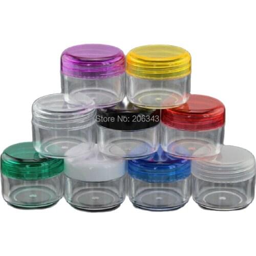 25G plastic bottle tin pot jar for eye shadow container,power/eye cream essence moisturizer skin care cosmetic packing