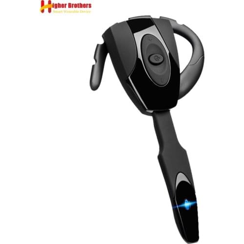 Wireless Bluetooth Headset Business Car Hands Free Gaming Earphone Remote Control External Speaker Mic Ear Hook Gamer Headphones