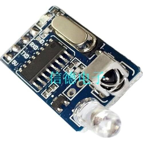 Infrared Decoding Module Wireless NEC Code Receiving Transmitting Serial Communication