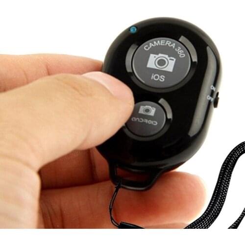 Bluetooth-compatible Remote Control Button Wireless Controller Self-Timer Camera Stick Shutter Release Selfie for ios Android