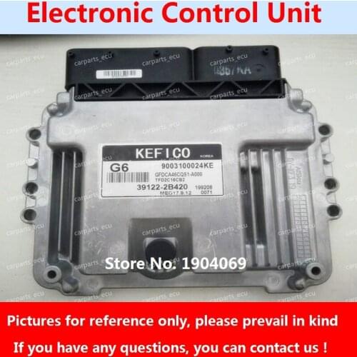 For Hyundai -AT MEG17.9.12 Car Engine Computer Board/ECU/Electronic Control Unit/39104-2B215/39122-2B435/39122-2B420/39122-2B430