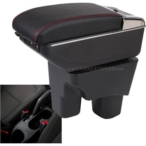 For Chevrolet Onix Armrest Box Car Central Armrest Storage Cavalier Box cup holder ashtray USB interface interior car-styling
