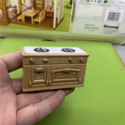 Geniune Sylvanian Doll Families Dollhouse Animal Figures furniture set clothes house food without package