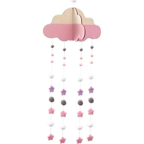 Nordic Style Hanging Garland Clouds Photo Props for Kids Room Baby Shower Decor Photo Props Home Room Ornament