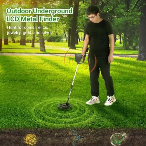 MD-4090 Underground Metal Detector High Accuracy Waterproof Gold Silver Seeker Treasure Hunter Gold Depth Metal Finder