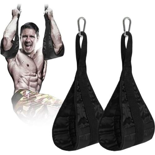 AB Sling Straps Pull Up Abdominal Muscle Hanging Gymnastics Sport Barra Dominadas Home Gym Fitness Equipment Horizontal Bar Belt