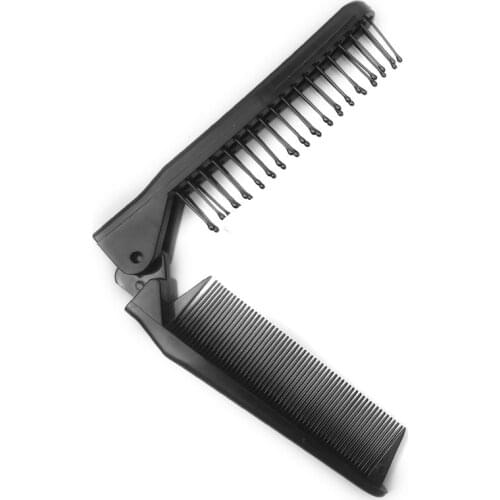 1 Pcs Portable Travel Hair Comb Brush Foldable Massage Hair Comb Anti Static Hairdressing Styling for Women Hair Care Tools
