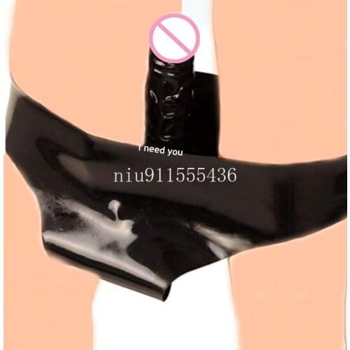 Sexy Latex Underwear Briefs Handmade Women Short Pants With JJ kakegurui cosplay costume