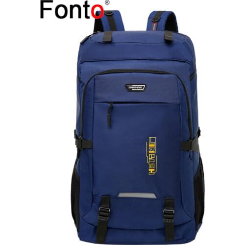 80L and 50L Large-capacity Backpack Outdoor Hiking Bag for Men and Women Splash-proof Leisure Backpack
