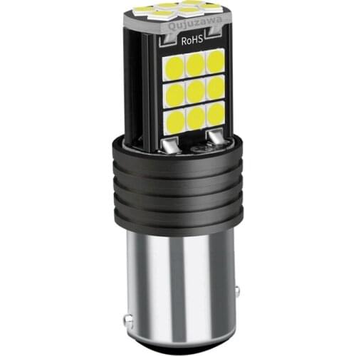 1PCS 1157 P21/5W BAY15D Super Bright LED Car Brake Bulb Turn Signals Auto Rear Fog Lamp Daytime Running Light Red White Yellow