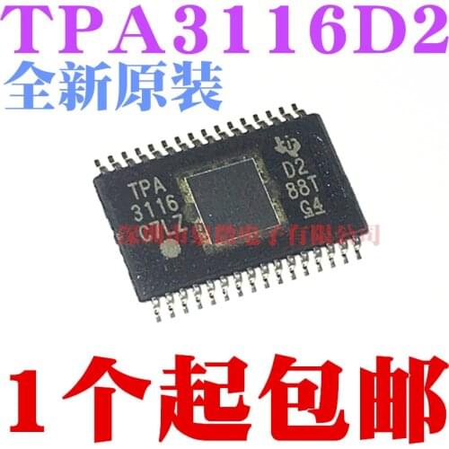 100% Original New In Stock TPA3116D2DADR TPA3116D2 TPA3116 HTSSOP32