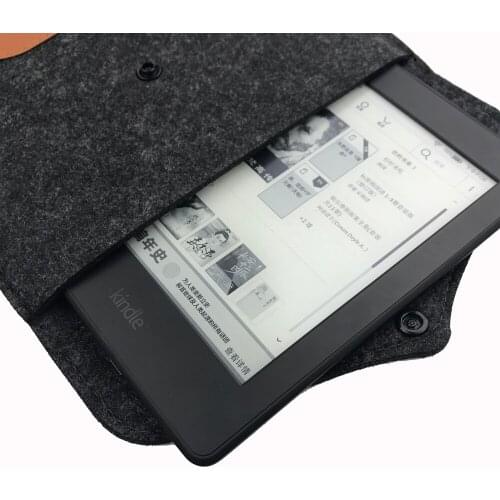 Case For kobo/kindle/pocketbook/inkbook/tolino/woxter/BQ Cervantes 6'' felt cloth ereader sleeve