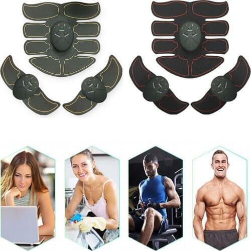 Fitness stimulator muscle electr Massager Ems Gel Pad 8 Packs Body Massager Smart EMS Abdominal Muscle Trainer Wireless TENS