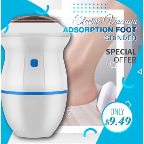 HOT USB Rechargeable Vacuum Adsorption Foot Grinder Electric Vacuum Adsorpt Foot Grinder Electric Foot File Vacuum