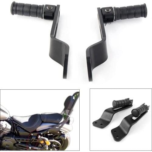 Motorcycle Rear Passenger Foot Peg Footrest Bracket Set For Yamaha Bolt XVS 950 R 2014 2015 2016 2017