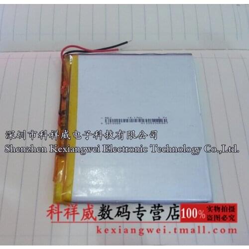 3810088 3.7V polymer lithium battery width 100MM* length 88MM tablet battery Rechargeable Li-ion Cell
