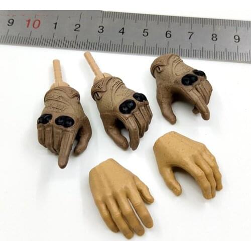In Stock 1/6th Easy Simple ES 26043A Marine Corps Sea Assault Team War Battle Hand Gloved Model 5 PCS/SET For 12inch Body Doll