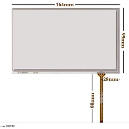 New 7 Inch Touch Screen industrial touch screen touch screen 164*99