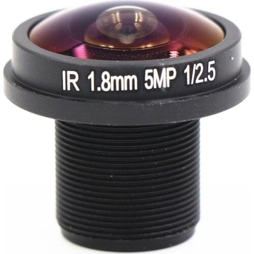 CCTV CAMERA LENS 1.8mm Lens 5.0 MegaPixel MTV M12 x 0.5 Mount Infrared Night Vision Fisheye Lens For CCTV Security Camera