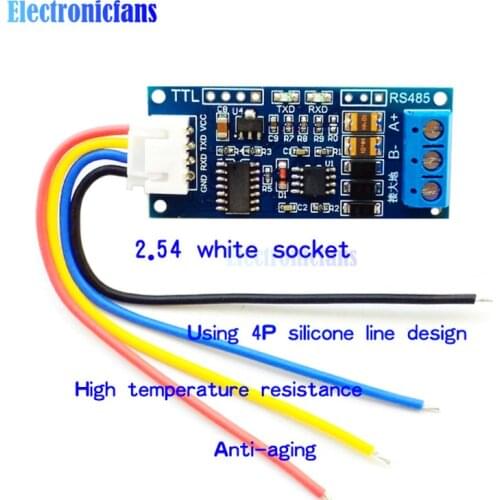 TTL to RS485 3.3V 5V Power Supply Converter Module Control Board For Arduino AVR Wide Voltage Singal Indicator Controller