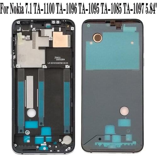 Shyueda 100% Orig New 5.84" For Nokia 7.1 TA-1100 TA-1096 TA-1095 TA-1085 TA-1097 Front Middle Housing Frame Bezel