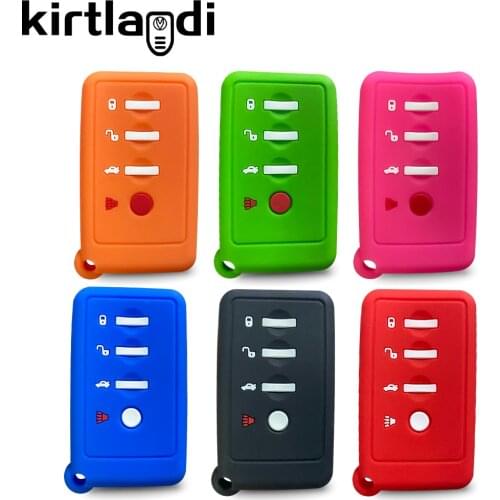 Silicone Car Key Cover Holder Shell for Subaru XV Outback Forester Legacy Case Keyless Auto Accessories Sleeve Cap Protection