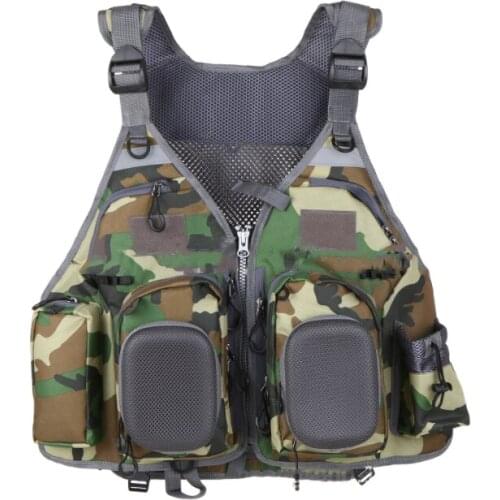 Luya Sea Fishing Rocky Fishing Suit Floating Material Fishing Life Jacket Multi-pocket Detachable With Life Jacket