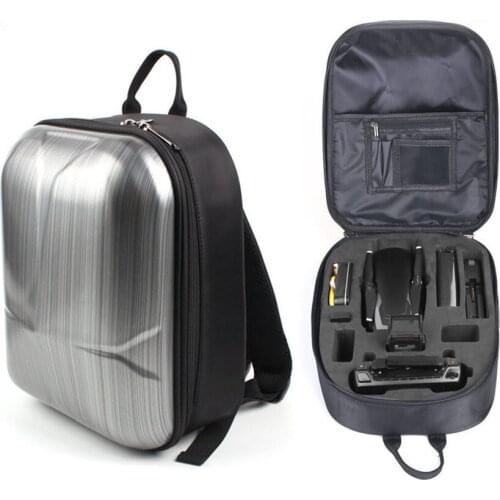 Mini Hardshell Backpack Waterproof Dual Shoulder Handbag Drone Storage Bag Carrying Case for DJI MAVIC AIR Drone Accessories