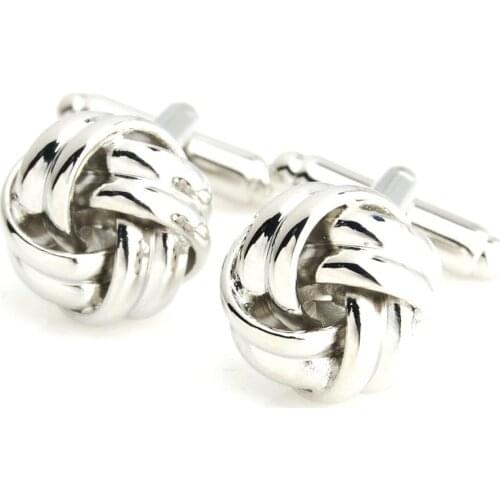 YH-392 Hot Selling Classic Knot Cufflinks- Factory Direct Wholesale