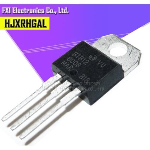 10PCS BTA12-600B TBTA12-600 O-220 TO220 BTA12 New original