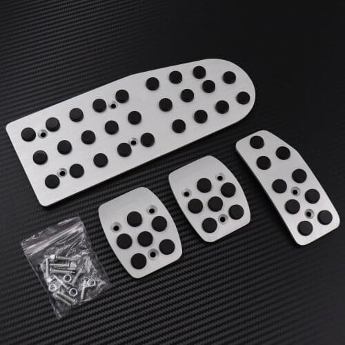 TTCR-II Car Modified Accessories For Suzuki Swift Jimny Baleno MT Gas Accelerator Brake Footrest Refit Plate Pedal Stickers Pads