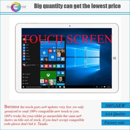 Free film+New 12'' Inch touch screen 100% New For 12" Chuwi HI12 Dual os touch panel Tablet PC touch panel digitizer sensor