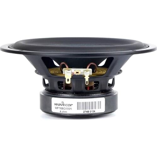 HF-016 HiFi Speakers 6.5 Inch die cast frame/chassis Paper Cone Mid Woofer speaker driver unit /WF168OM01/ 8 ohm 88dB