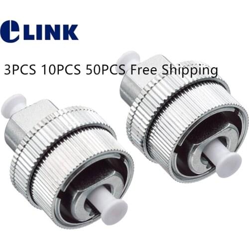 LC UPC fiber Adjustable attenuator 0~30db fibra optica ftth variable attenuator SM Simplex 5pcs 20pcs 100pcs factory price ELINK