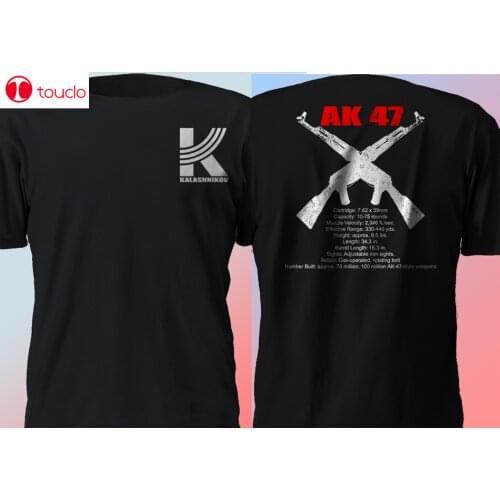 New Kalashnikov Ak 47 Ak47 Russia Gun Riffle Military Army Us T Shirt S-4Xl