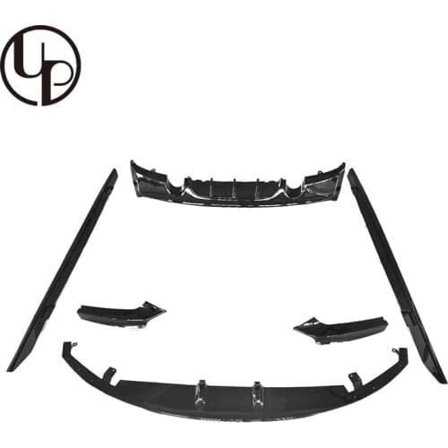 Front lip Rear Lip Side skirts 2013year~ 2S 2 Series F22 MP style full car body kits